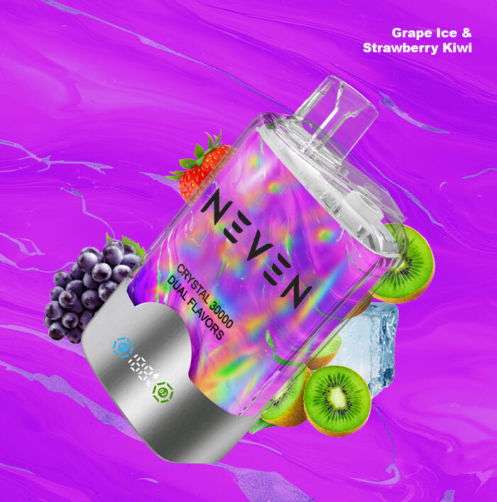 NEVEN Twins puff 30k 40k puffs vape crystal dual flavor vaper EU warehouse vapen puff 30000 40000 puffs vapes dual tank dual mesh coil LED screen coming puff 50K Vape - Image 6